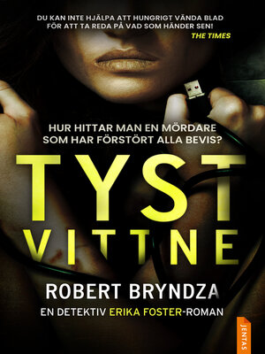 cover image of Tyst vittne